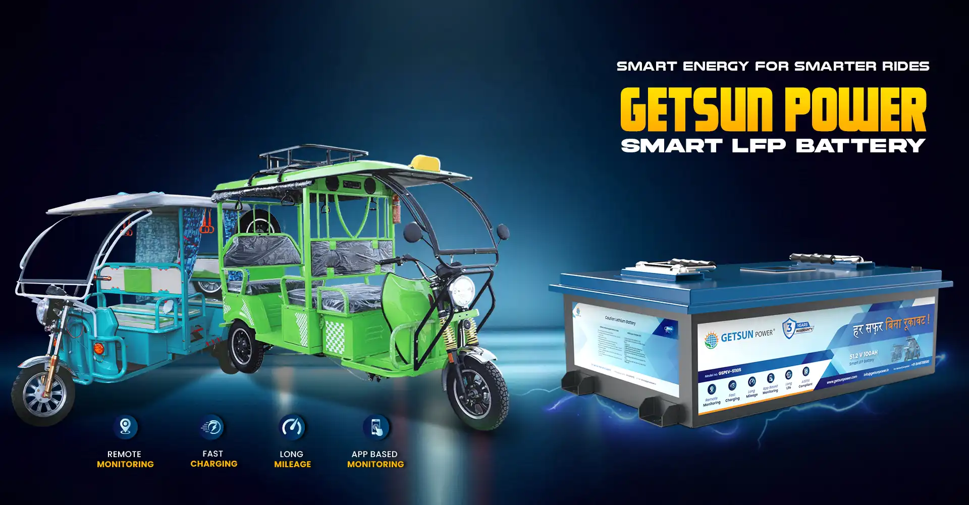 Three Wheeler Battery
